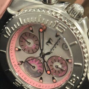 TechnoMarine Sport Chronograph TMCS37 Watch 💕 (Limited edition bubblegum pink).